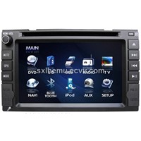 6.2-Inch 2-DIN Car DVD with GPS & TV Function