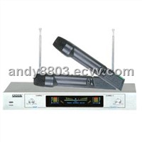 Dual Channels VHF Wireless Microphone (SM-611)