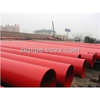 Hot expanding seamless pipe