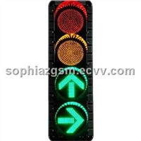 LED Traffic Lights Circular Plus Two Arrows CE Approved