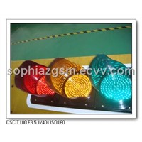 LED Traffic Signal Light Semaforos Trafficlights Policarbonato