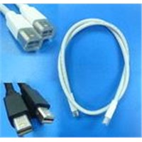 Mini Display Port 20P Male Cable