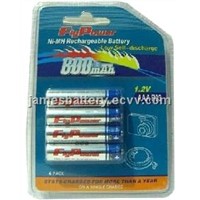 Ni-Mh AAA 800mAh Low Discharge Battery