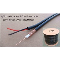 RG59 Coax Cable + 2 Core Power (Shotgun)