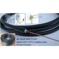 RG6 Coaxial Cable , Cable TV , Satellite Cable
