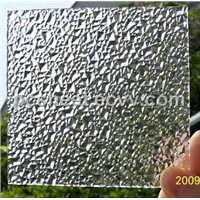 Diamond Pyramid Shape Embossed Polycarbonate Sheet for Decoration Window Glazing Roofing