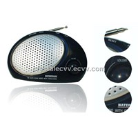 Mini Cute Shower Radio with Fm