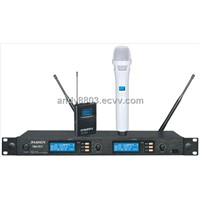 UHF Dual Channels ASC Wireless Microphone (SM-652)