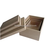 Unfinished Wooden Boxes