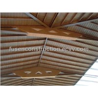 Wood Plastic Composite (WPC) Roof Tile / Wood Plastic Tile