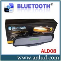 bluetooth handsfree car kit with SD card and FM earpiece