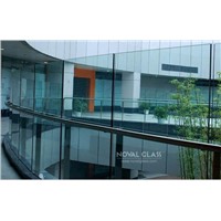 flat  tempered/toughed glass
