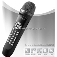 Portable Magic Sing Mic Karaoke Player
