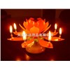 Flower Music Candle