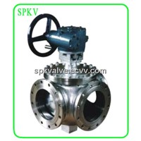 Top Entry 3 Way Ball Valve