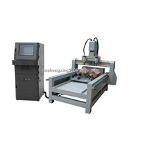 Column Engraving Machine Cx-9015 with Two Spindles