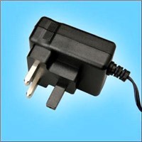 18w 3PIN-UK  plug Power Adaptor/VI efficiency