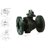2pc Class 300 Reduce Bore Floating Ball Valve