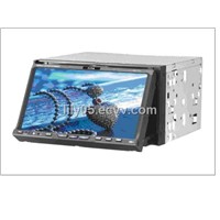 2-din DVD with 7 inch touch screen TFT LCD car DVD model
