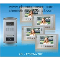 7'' Colour Video Doorphone with ID unlocking function &amp;amp; Auto-Record Function System