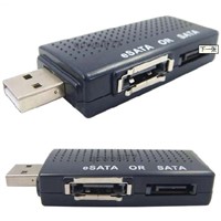 Green Connection USB 2.0 to SATA/eSATA Converter