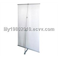 L Banner Stand with Iron Base