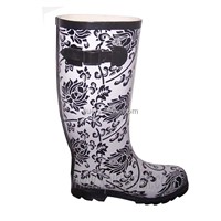 Ladies rubber boots