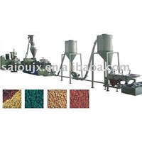 PP/PE/PS water cooling strand pelletizing line