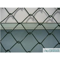 PVC coated wire chain link fence
