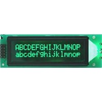 STN Yellow 16x2 Character LCD Module with LED