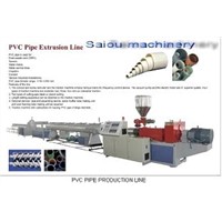 UPVC Double pipe extrusion line