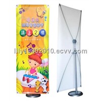 X Banner Stand with Iron Base