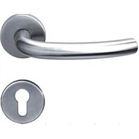 stainless steel tube lever door handle
