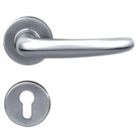 stainless steel tube lever door handle