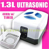 1.3L Professional Ultrasonic Cleaner w/ Timer (220V / 60W)