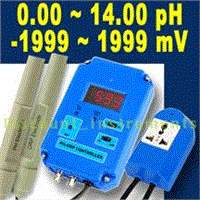 2in1 Digital pH ORP Controller Meter Tester 1 Socket