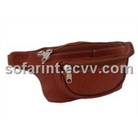 Leather Waist Bag & Pouch Bag