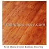Staind Color Bamboo Flooring (Teak Color)