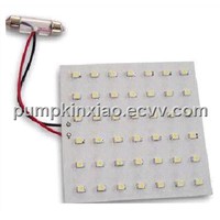 LED some lighting car roof bulb  LED panel square