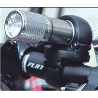 9LED Bicycle Aluminum Flashlight 6030029