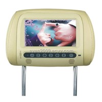 7 Inch (16:9) LCD Headrest Car Monitor