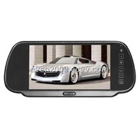 7 Inch Car Rearview Mirror Monitor