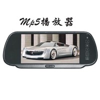 7 Inch Car Rearview Mirror Monitor with Bluetooth