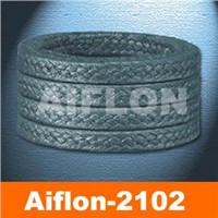 Carbonized fiber packing reinforced with Inconelwire