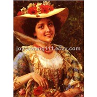 Classical figure oil painting