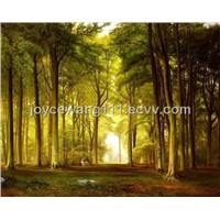 Classical landscape oil painting