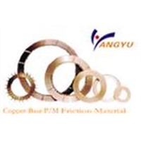 Copper-Base P/M Friction Material