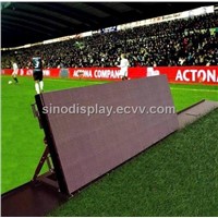 Football Sport Perimeter Outdoor LED Display Screen Sign, Outdoor LED Display Advertising Billboard