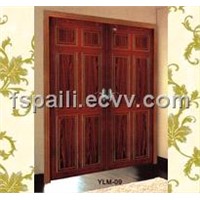 Four-Star Aluminium Wooden Door (YLM-09)