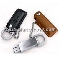 Genuine Leather USB Flash Drive